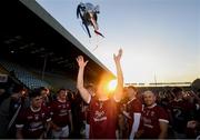 27 October 2019; Joe O'Connor of St Martin's celebrates with the cup following the Wexford County Senior Club Hurling Championship Final between St Martin's and St Anne's at Innovate Wexford Park in Wexford. Photo by Stephen McCarthy/Sportsfile
