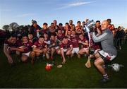 27 October 2019; Mark Maloney and his St Martin's team-mates celebrate following the Wexford County Senior Club Hurling Championship Final between St Martin's and St Anne's at Innovate Wexford Park in Wexford. Photo by Stephen McCarthy/Sportsfile