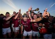 27 October 2019; Jack O'Connor and his St Martin's team-mates celebrate following the Wexford County Senior Club Hurling Championship Final between St Martin's and St Anne's at Innovate Wexford Park in Wexford. Photo by Stephen McCarthy/Sportsfile