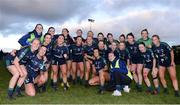 27 October 2019; Foxrock-Cabinteely players celebrate following the Leinster Ladies Football Senior Club Championship Final match between Foxrock-Cabinteely and Sarsfields at Coralstown-Kinnegad GAA in Kinnegad, Co. Westmeath. Photo by Ben McShane/Sportsfile