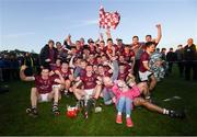 27 October 2019; St Martin's players celebrate following the Wexford County Senior Club Hurling Championship Final between St Martin's and St Anne's at Innovate Wexford Park in Wexford. Photo by Stephen McCarthy/Sportsfile
