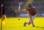 27 October 2019; Jack O'Connor of St Martin's takes a sideline cut during the Wexford County Senior Club Hurling Championship Final between St Martin's and St Anne's at Innovate Wexford Park in Wexford. Photo by Stephen McCarthy/Sportsfile