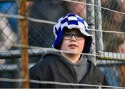 27 October 2019; A Naomh Conaill fan looking on from the terrace during the Donegal County Senior Club Football Championship Final Replay match between Gaoth Dobhair and Naomh Conaill at Mac Cumhaill Park in Ballybofey, Donegal. Photo by Oliver McVeigh/Sportsfile