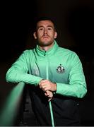 28 October 2019; Aaron Greene during the Shamrock Rovers FAI Cup Media Day at Roadstone Group Sports Club in Dublin. Photo by Harry Murphy/Sportsfile