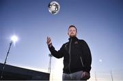 28 October 2019; Seán Hoare poses for a portrait during a Dundalk FAI Cup Media Day at Oriel Park in Dundalk, Co. Louth. Photo by Ben McShane/Sportsfile