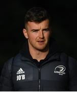 28 October 2019; Sports scientist Jack O'Brien during Leinster Rugby squad training at Rosemount in UCD, Dublin. Photo by Ramsey Cardy/Sportsfile