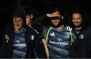 28 October 2019; Jamison Gibson-Park, right, and James Tracy during Leinster Rugby squad training at Rosemount in UCD, Dublin. Photo by Ramsey Cardy/Sportsfile