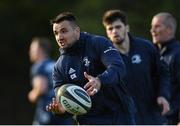 28 October 2019; Cian Kelleher, left, and Harry Byrne during Leinster Rugby squad training at Rosemount in UCD, Dublin. Photo by Ramsey Cardy/Sportsfile