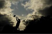 28 October 2019; Caelan Doris during Leinster Rugby squad training at Rosemount in UCD, Dublin. Photo by Ramsey Cardy/Sportsfile