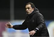 28 October 2019; Galway United manager Nigel Keady during the SSE Airtricity Under-19 League Final match between Galway United and Waterford United at Eamonn Deacy Park in Galway. Photo by Sam Barnes/Sportsfile
