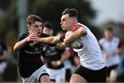 30 October 2019; Marcus Dalton of Midlands Area in action against Jack Nolan of Metro Area during the 2019 Shane Horgan Cup Second Round match between Midlands Area and Metro Area at Tullamore RFC in Tullamore, Offaly. Photo by Matt Browne/Sportsfile