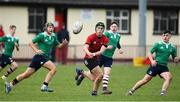 30 October 2019; Luke Andrew-Walsh of North East Area in action against South East Area during the 2019 Shane Horgan Cup Second Round match between South East Area and North East Area at Tullamore RFC in Tullamore, Offaly. Photo by Matt Browne/Sportsfile