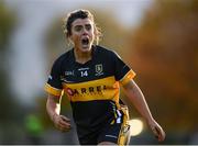 27 October 2019; Doireann O'Sullivan of Mourneabbey during the Munster Ladies Football Senior Club Championship Final match between Ballymacarbry and Mourneabbey at Galtee Rovers GAA Club, in Bansha, Tipperary. Photo by Harry Murphy/Sportsfile