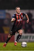 25 October 2019; Derek Pender of Bohemians during the SSE Airtricity League Premier Division match between Bohemians and Sligo Rovers at Dalymount Park in Dublin. Photo by Harry Murphy/Sportsfile