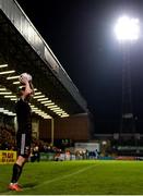 25 October 2019; Derek Pender of Bohemians during the SSE Airtricity League Premier Division match between Bohemians and Sligo Rovers at Dalymount Park in Dublin. Photo by Harry Murphy/Sportsfile