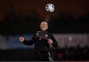 25 October 2019; Derek Pender of Bohemians warms-up prior to the SSE Airtricity League Premier Division match between Bohemians and Sligo Rovers at Dalymount Park in Dublin. Photo by Harry Murphy/Sportsfile
