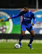 28 October 2019; Mike Nzongong of Waterford United during the SSE Airtricity Under-19 League Final match between Galway United and Waterford at Eamonn Deacy Park in Galway. Photo by Sam Barnes/Sportsfile