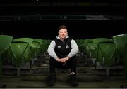 30 October 2019; Ronan Finn of Shamrock Rovers in attendance during an FAI Cup Finals Media Day at the Aviva Stadium in Dublin. Photo by Harry Murphy/Sportsfile
