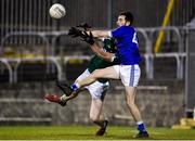 30 October 2019; Kevin McGettigan of Naomh Conaill in action against Eamonn Colum of Gaoth Dobhair during the Donegal County Senior Club Football Championship Final 2nd Replay match between Gaoth Dobhair and Naomh Conaill at Mac Cumhaill Park in Ballybofey, Donegal. Photo by Oliver McVeigh/Sportsfile