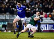 30 October 2019; Cian Mulligan of Gaoth Dobhair in action against Leo McLoone of Naomh Conaill during the Donegal County Senior Club Football Championship Final 2nd Replay match between Gaoth Dobhair and Naomh Conaill at Mac Cumhaill Park in Ballybofey, Donegal. Photo by Oliver McVeigh/Sportsfile