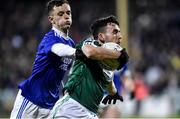 30 October 2019; Seaghan Ferr of Gaoth Dobhair in action against Brendan McDyer of Naomh Conaill during the Donegal County Senior Club Football Championship Final 2nd Replay match between Gaoth Dobhair and Naomh Conaill at Mac Cumhaill Park in Ballybofey, Donegal. Photo by Oliver McVeigh/Sportsfile