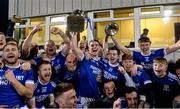 30 October 2019; Ciaran Thompson of Naomh Conaill and team-mates celebrate with the Dr Maguire cup after the Donegal County Senior Club Football Championship Final 2nd Replay match between Gaoth Dobhair and Naomh Conaill at Mac Cumhaill Park in Ballybofey, Donegal. Photo by Oliver McVeigh/Sportsfile