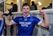 30 October 2019; Charles McGuinness of Naomh Conaill celebrates after the Donegal County Senior Club Football Championship Final 2nd Replay match between Gaoth Dobhair and Naomh Conaill at Mac Cumhaill Park in Ballybofey, Donegal. Photo by Oliver McVeigh/Sportsfile