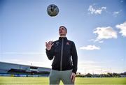 28 October 2019; Daniel Kelly poses for a portrait during the Dundalk FAI Cup Media Day at Oriel Park in Dundalk, Louth. Photo by Ben McShane/Sportsfile