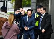 1 November 2019; Conor McGregor arrives at The Criminal Courts of Justice in Dublin. Photo by David Fitzgerald/Sportsfile