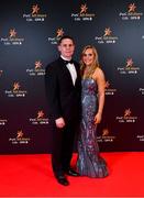 1 November 2019; Dublin footballer Stephen Cluxton with Joanne Cluxton upon arrival at the PwC All-Stars 2019 at the Convention Centre in Dublin. Photo by David Fitzgerald/Sportsfile