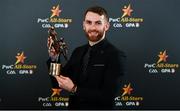 1 November 2019; Tyrone footballer Ronan McNamee with his PwC All-Star award during the PwC All-Stars 2019 at the Convention Centre in Dublin. Photo by Seb Daly/Sportsfile