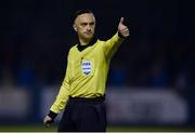 1 November 2019; Referee Neil Doyle during the SSE Airtricity League Promotion / Relegation Play-off Final 2nd Leg between Finn Harps and Drogheda United at Finn Park in Ballybofey, Donegal. Photo by Oliver McVeigh/Sportsfile