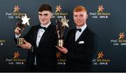 1 November 2019; Young players of the year, Kerry footballer Seán O'Shea and Kilkenny hurler Adrian Mullen during the PwC All-Stars 2019 at the Convention Centre in Dublin. Photo by Seb Daly/Sportsfile