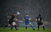 1 November 2019; Max Deegan of Leinster makes a break during the Guinness PRO14 Round 5 match between Leinster and Dragons at the RDS Arena in Dublin. Photo by Ramsey Cardy/Sportsfile