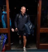 1 November 2019; Leinster senior coach Stuart Lancaster arrives ahead of the Guinness PRO14 Round 5 match between Leinster and Dragons at the RDS Arena in Dublin. Photo by Ramsey Cardy/Sportsfile