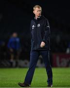 1 November 2019; Leinster head coach Leo Cullen ahead of the Guinness PRO14 Round 5 match between Leinster and Dragons at the RDS Arena in Dublin. Photo by Ramsey Cardy/Sportsfile