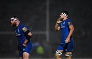 1 November 2019; Michael Bent, left, and Max Deegan of Leinster during the Guinness PRO14 Round 5 match between Leinster and Dragons at the RDS Arena in Dublin. Photo by Ramsey Cardy/Sportsfile