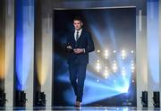 1 November 2019; Tipperary hurler Pádraic Maher with his PwC All-Star award during the PwC All-Stars 2019 at the Convention Centre in Dublin. Photo by Brendan Moran/Sportsfile