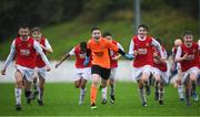 2 November 2019; St Patrick's Athletic players celebrate following the SSE Airtricity U13 Cup Final match between Limerick and St Patrick's Athletic at Jackman Park in Limerick. Photo by Eóin Noonan/Sportsfile
