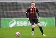 2 November 2019; Mitchell Byrne of Bohemians during the SSE Airtricity Enda McGuill Cup Final match between Bohemians and Shamrock Rovers at Dalymount Park in Dublin. Photo by Harry Murphy/Sportsfile