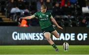 2 November 2019; Conor Fitzgerald of Connacht kicks a conversion during the Guinness PRO14 Round 5 match between Ospreys and Connacht at Liberty Stadium in Swansea, Wales. Photo by Chris Fairweather/Sportsfile