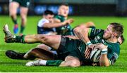 2 November 2019; Kieran Marmion of Connacht is tackled during the Guinness PRO14 Round 5 match between Ospreys and Connacht at Liberty Stadium in Swansea, Wales. Photo by Aled Llywelyn/Sportsfile