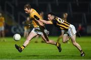 2 November 2019; Conor Boyle of Clontibret O'Neills in action against Colin O'Connor of Crossmaglen Rangers during the Ulster GAA Football Senior Club Championship Quarter-Final match between Crossmaglen Rangers and Clontibret O'Neills at Athletic Grounds in Armagh. Photo by Oliver McVeigh/Sportsfile