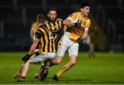 2 November 2019; Brian Greenan of Clontibret O'Neills in action against Paul McKeown of Crossmaglen Rangers during the Ulster GAA Football Senior Club Championship Quarter-Final match between Crossmaglen Rangers and Clontibret O'Neills at Athletic Grounds in Armagh. Photo by Oliver McVeigh/Sportsfile