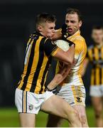 2 November 2019; Oisin O'Neill of Crossmaglen Rangers in action against Conor Boyle of Clontibret O'Neills during the Ulster GAA Football Senior Club Championship Quarter-Final match between Crossmaglen Rangers and Clontibret O'Neills at Athletic Grounds in Armagh. Photo by Oliver McVeigh/Sportsfile