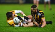 2 November 2019; Conor McManus of Clontibret O'Neill and Rico Kelly of Crossmaglen Rangers tangle on the ground during the Ulster GAA Football Senior Club Championship Quarter-Final match between Crossmaglen Rangers and Clontibret O'Neills at Athletic Grounds in Armagh. Photo by Oliver McVeigh/Sportsfile