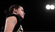 2 November 2019; Katie Taylor prior to her WBO Women's Super-Lightweight World title fight against Christina Linardatou at the Manchester Arena in Manchester, England. Photo by Stephen McCarthy/Sportsfile