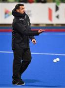 2 November 2019; Ireland head coach Sean Dancer prior to the FIH Women's Olympic Qualifier match between Ireland and Canada at Energia Park in Dublin. Photo by Brendan Moran/Sportsfile