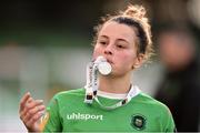 3 November 2019; Niamh Barnes of Peamount United following the Só Hotels FAI Women's Cup Final between Wexford Youths and Peamount United at the Aviva Stadium in Dublin. Photo by Ben McShane/Sportsfile