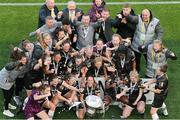 3 November 2019; Wexford Youths players celebrate following the Só Hotels FAI Women's Cup Final between Wexford Youths and Peamount United at the Aviva Stadium in Dublin. Photo by Michael P Ryan/Sportsfile
